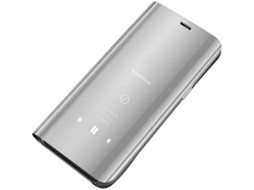 Capa Huawei P20 Lite LMOBILE Clear View Prateado