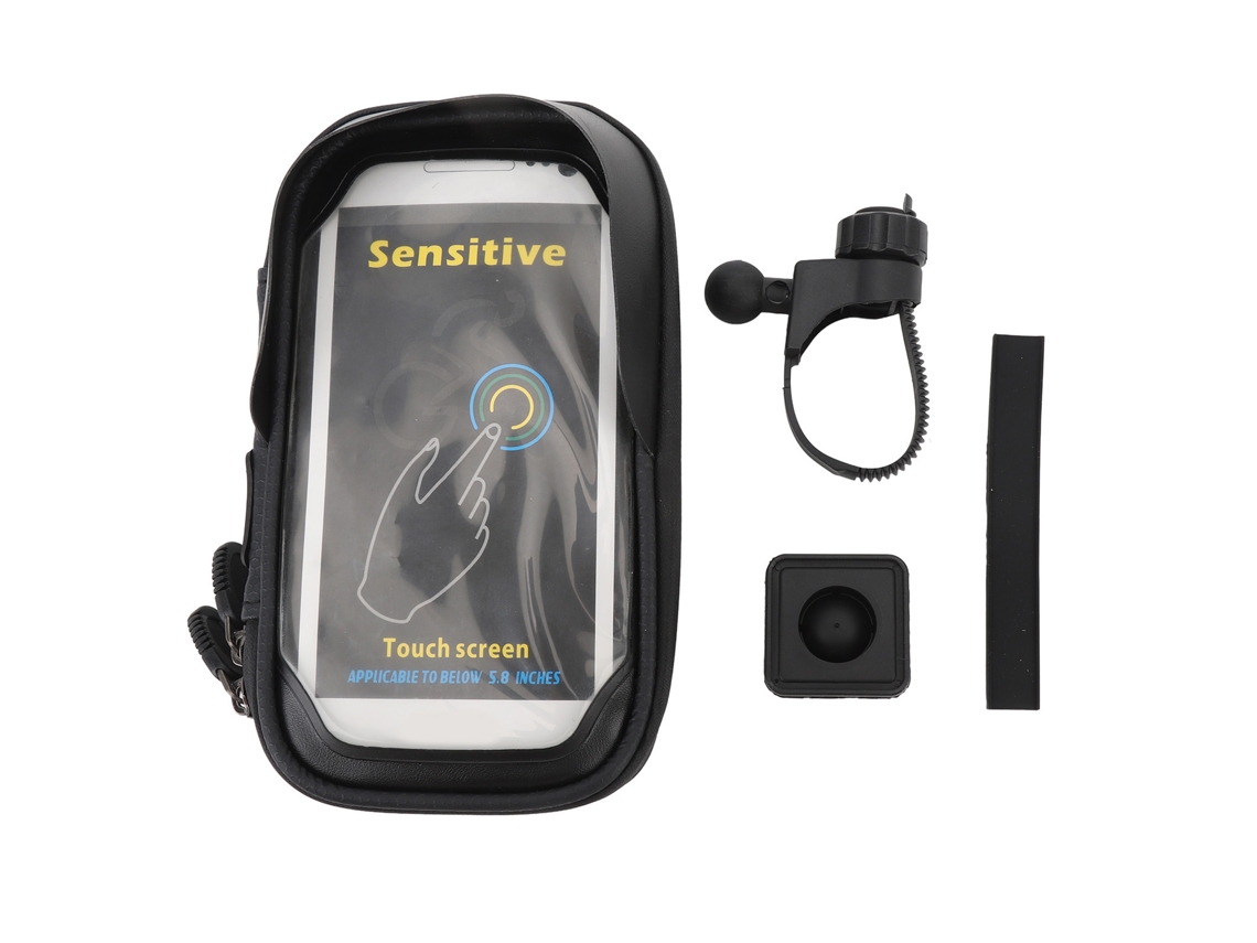 2026 bolso Porta Celular para Bicicleta Elétrica 5,8 Polegadas Impermeável Suporte Giratório 360 Graus Anti impacto Bolsa de Guidão