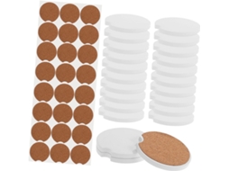 Conjunto De 24 Porta-copos De Cerâmica Em Branco Para Impressão Por Sublimação, Ideais Para Carros.