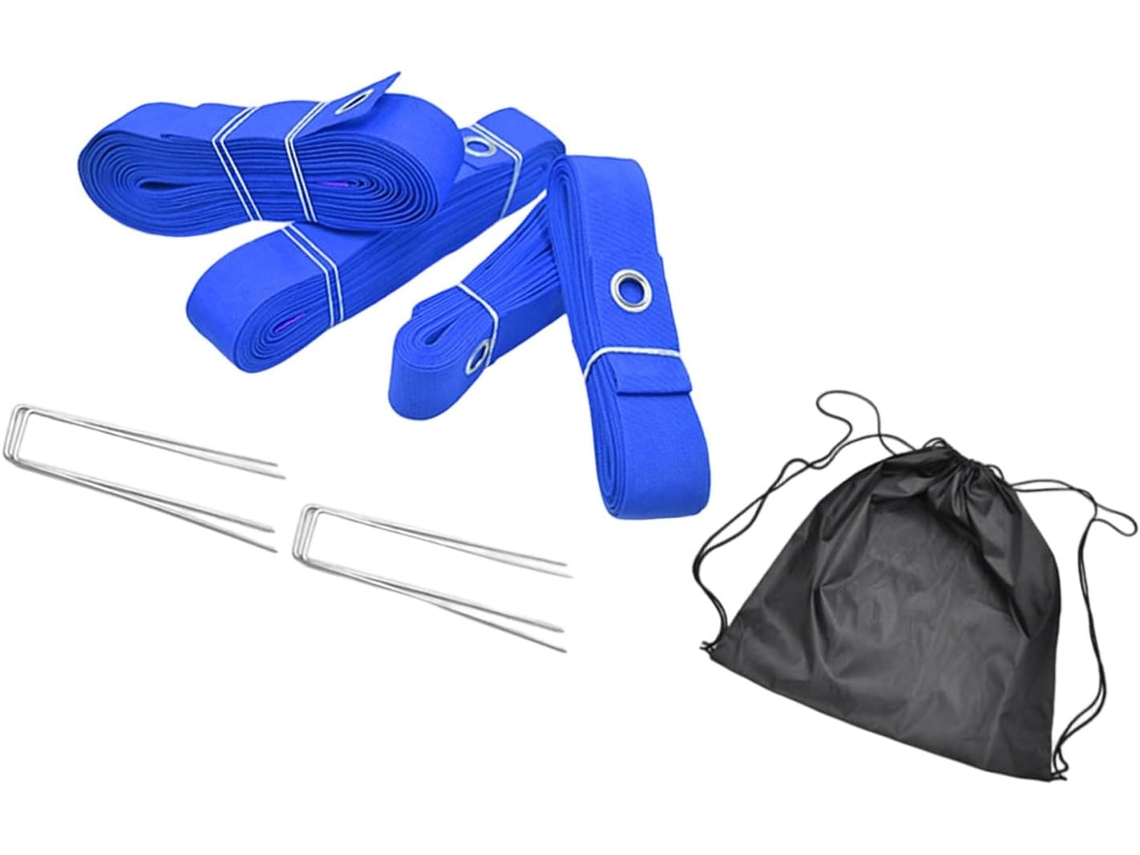 Linha SFUSHOS de demarcação de voleibol, fixação no solo