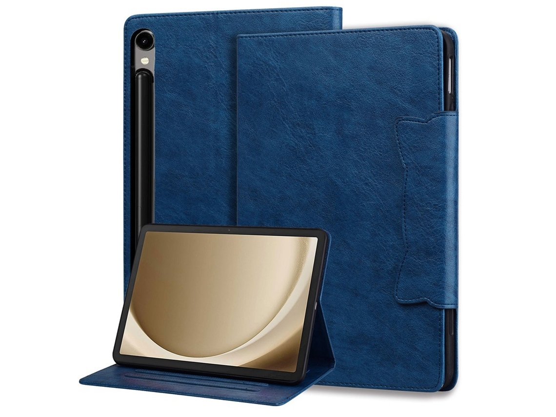 Capa Para Samsung Galaxy Tab S10 (11") Azul Escuro Cuich