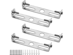Omni 4 Peças Suporte de Teto para Lâmpadas 90mm Acessórios de Lâmpada Pendente Placa Base de Metal Resistente 5kg para Lar Escritório