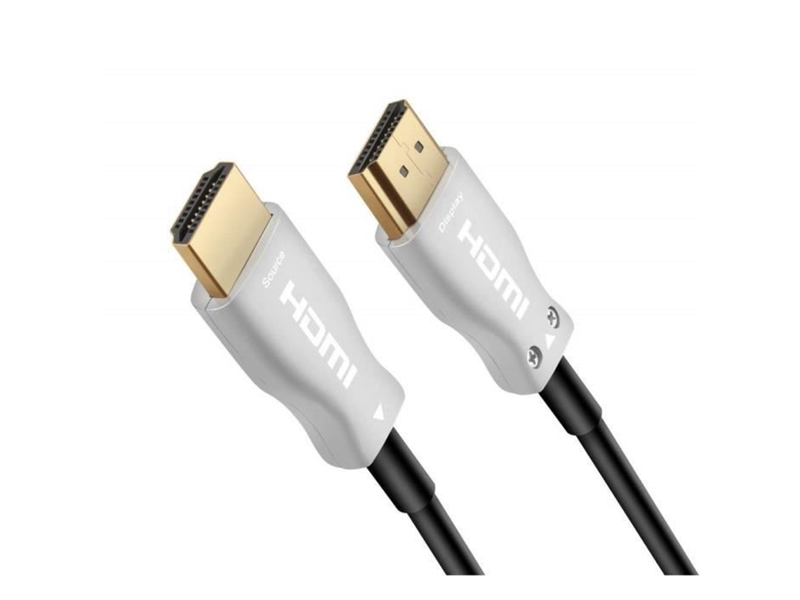 Cabo Hdmi 4k A 60 Hz De Fibra Óptica Ativa Premiumcord 18 Gbit/s Com Douramento 30 M Kphdm2x30 (aoc)