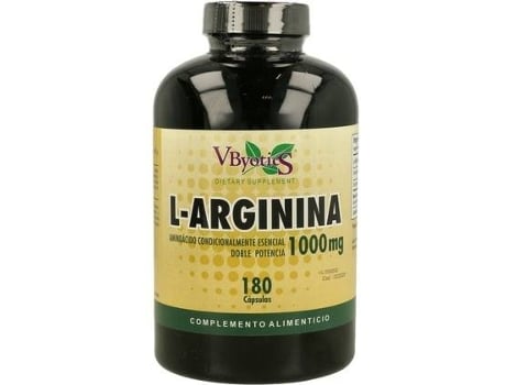 Suplemento Alimentar VBYOTICS L-Arginina (180 cápsulas)