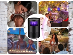 Armadilha Para Moscas Para Ambientes Internos E Externos, Mata Mosquitos Com Uv Zeuxo