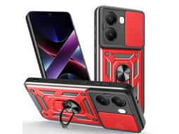 Capa De Celular Híbrida Tpu Com Design De Capa Para Câmera Deslizante