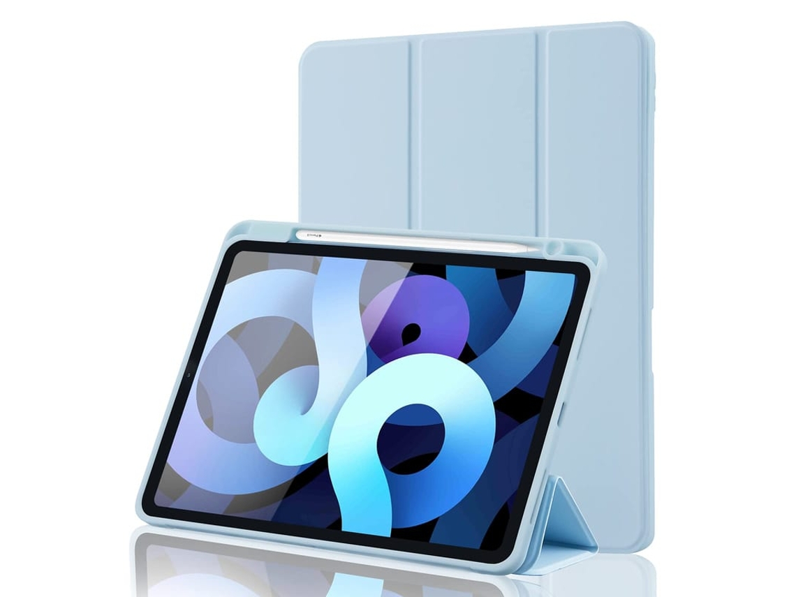 2026-funda Smartcase Tech-protect Para Ipad 10.9 2022 Azul Cielo