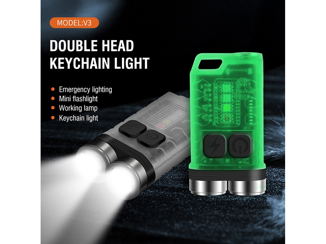 Lanterna Led Portátil Recarregável À Prova D'água
