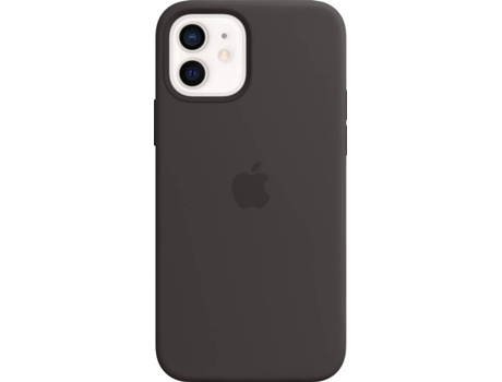 Capa MagSafe iPhone 12, 12 Pro APPLE Silicone Preto