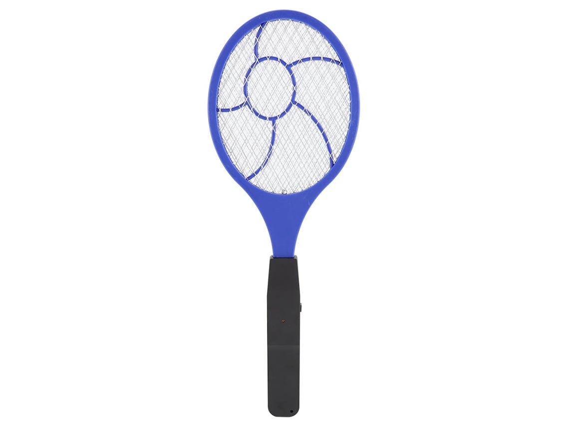 Raquete Elétrica para Mosquitos e Moscas com 3 Camadas | S/MARCA