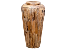Decoration Vase, Decoration Vases Vidaxl Marrom Teca (40 X 80 Cm)