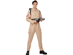 Disfraz Ghostbusters Men's Costume Smiffys Talla M, Oficial de Cazafantasmas para Hombre Hombre,nuevo