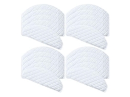 Conjunto de 40 Peças de Esfregões Descartáveis para Ecovacs Deebot Ozmo T8 Aivi N8 Pro