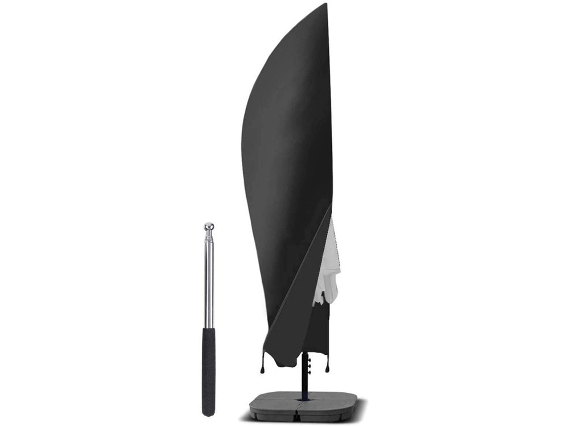 Capa Protetora para Guarda Chuva AQUAFORGE, 265cm, Oxford, Impermeável, com Vara