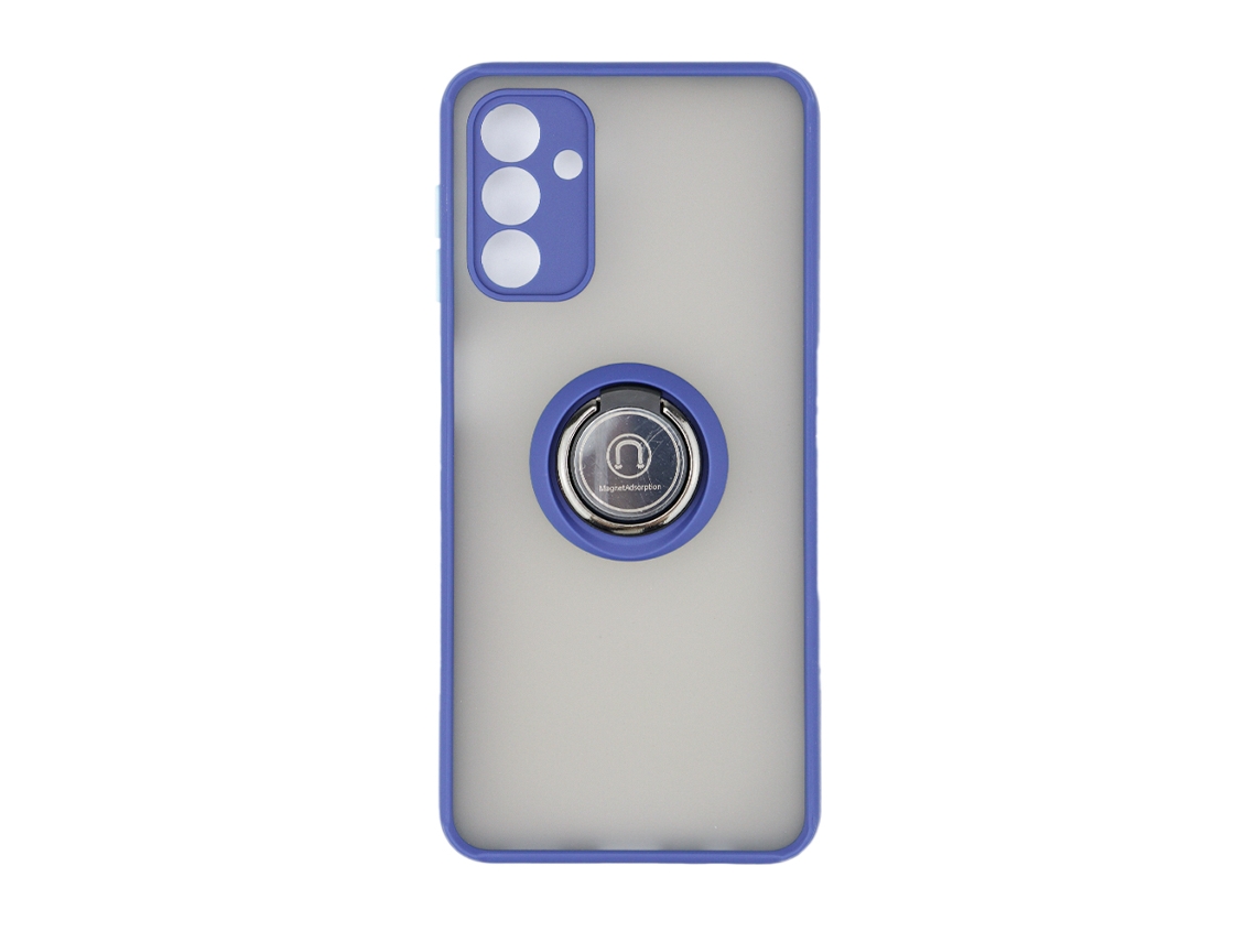 Capa SKYHE para Samsung Galaxy A35 5G Gel Bumper Ring Azul