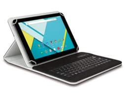 Teclado móvel XPADCV101KBT2 Preto Bluetooth QWERTY HAMLET