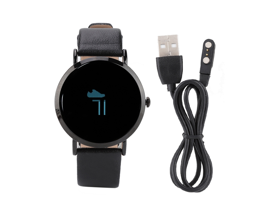 Pulseira inteligente EOOCOO com monitoramento de frequência cardíaca impermeável