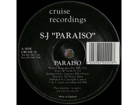Vinil Paraiso, S-j Cruise Recordings