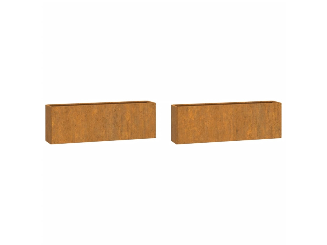 Wall Planter, Wall Planters Vidaxl Marrom Aço