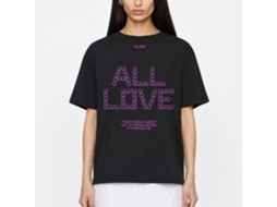 Rockinstone Pride: All Love 8:pm Black T-shirt Unique Designer Style