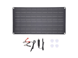Painel Solar Laxiscreed 25w Para Carregamento Rápido Em Fontes De Emergência