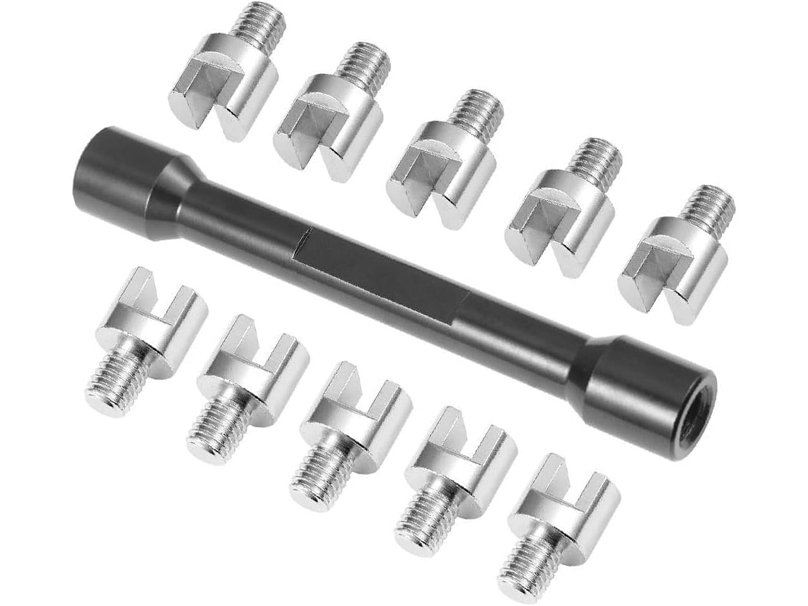 Pacote com 350 Tampas Protetoras de Metal para Interruptores Elétricos de Portas e Assentos de Motocicletas. SFUSHOS