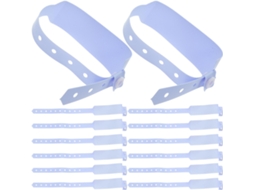 Pacote Com 100 Pulseiras De Identificação Hospitalar, Pulseiras Médicas Descartáveis Para Pacientes, Acessórios Para