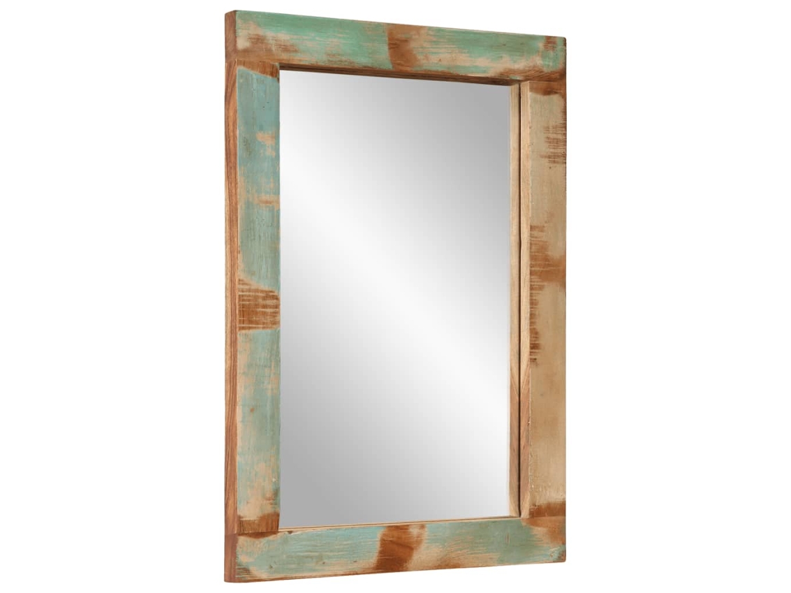 Espelho VIDAXL Multicolor Madeira (70x50 cm)
