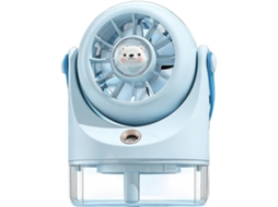 Ventilador De Mesa Com Velocidade Ajustável E Longa Duração.