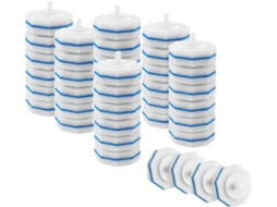 40 Unidades De Refil Para Descarga De Vaso Sanitário, Compatível Com Varinha De Vaso Sanitário. Gokoco
