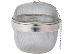 Infusor De Especiarias/bola Chá Em Aço Inoxidável 12, 7 Cm, Com Gancho De Corrente Extensível, Concentrador De Chá Para Preparar