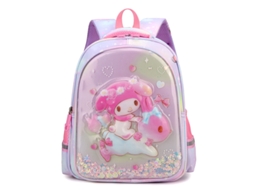 Mochila Escolar, Feminina, Infantil, Fofa, Estampa De Desenho Animado