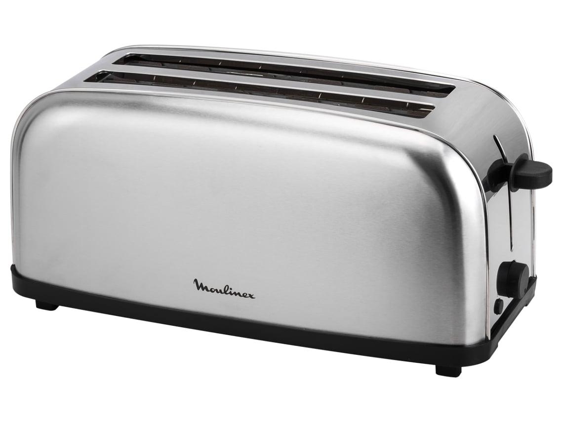Torradeira MOULINEX Classic LS330D11 (Outlet Grade B - 1400 W - Inox)