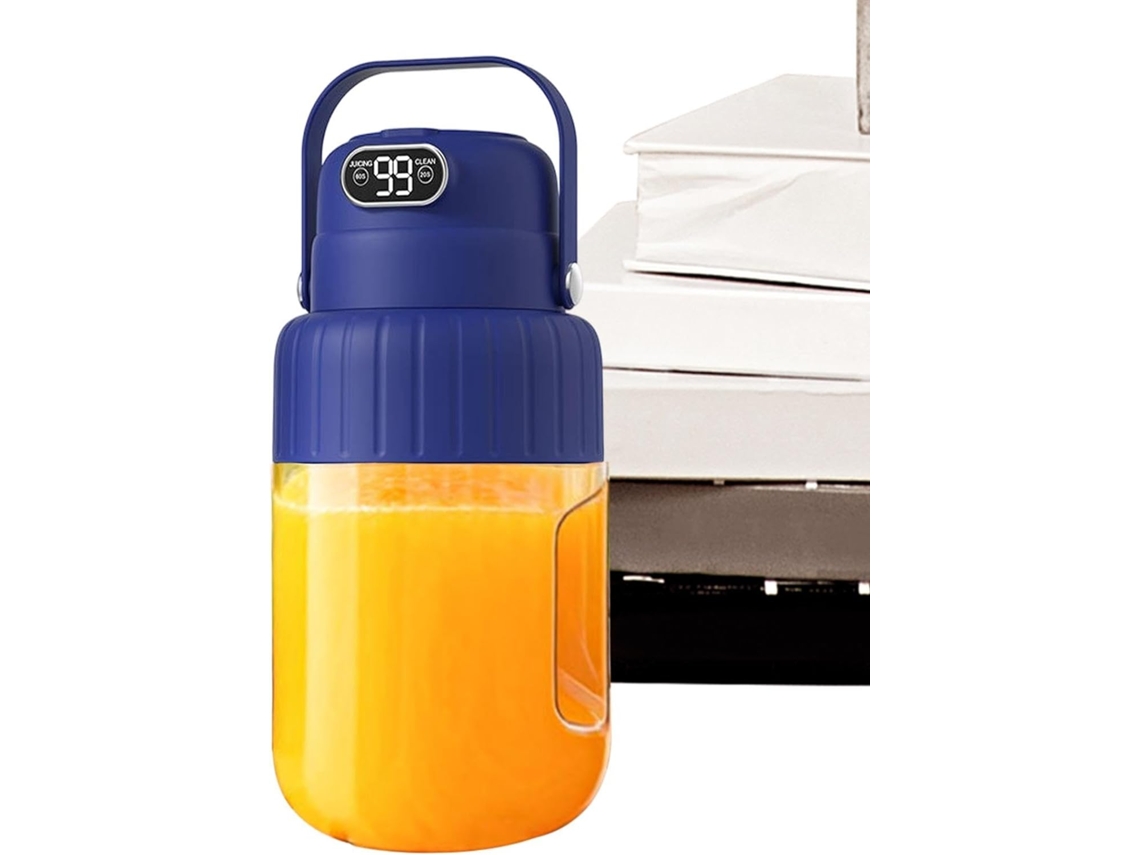 Batedeira de Pedestal Jarra Recarregável Elétrica Portátil Ideal para Viagens, Escritório, Academia, CHABERLU