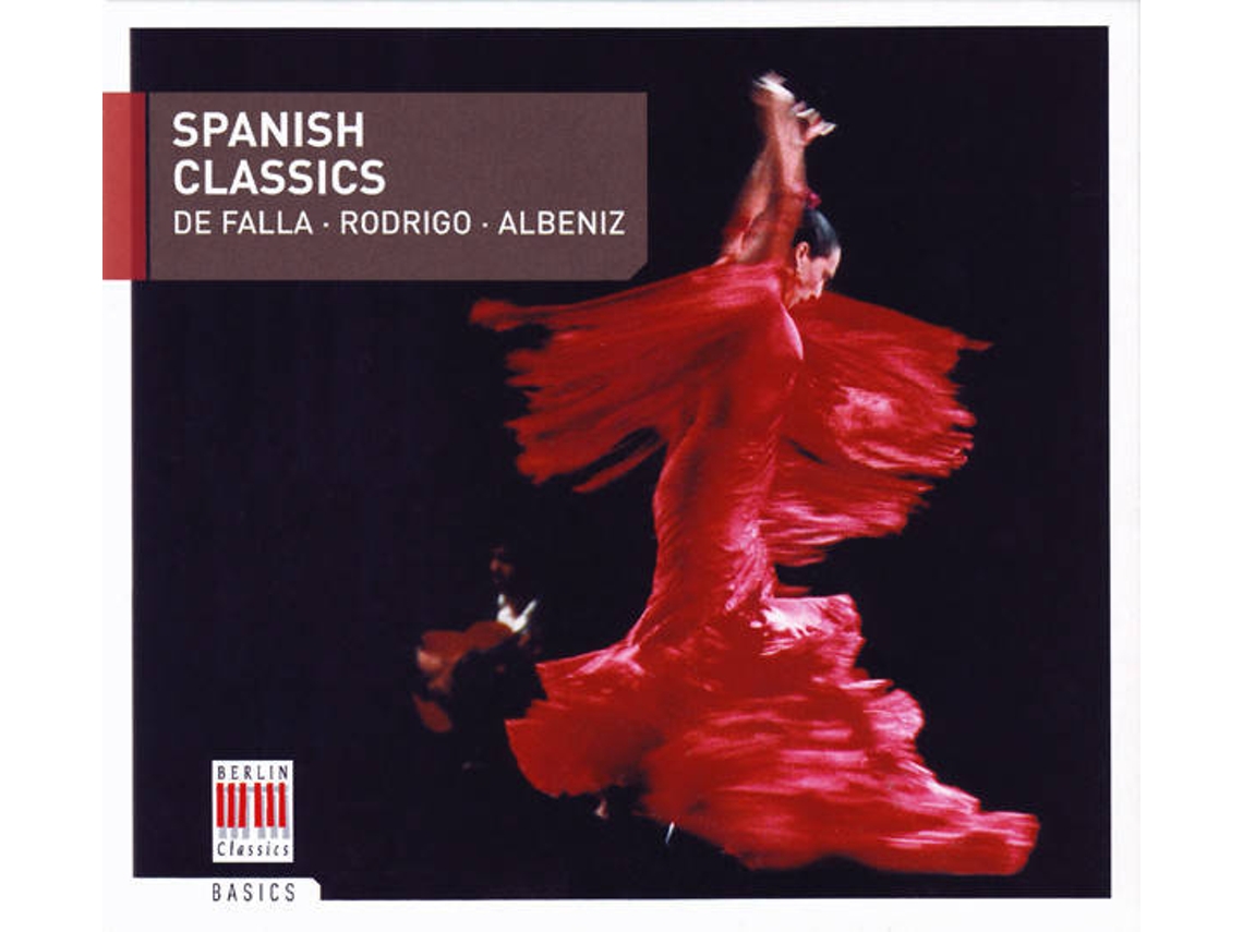 CD De Falla " Rodrigo " Albeniz - Spanish Café (1CDs)