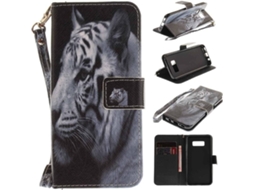 Capa Samsung Galaxy S8 Plus HONGWE. Tigre Branco