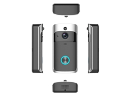 Lurelia Videoporteiro Inteligente, 720p, Full Hd, Wi-fi 2,4ghz, Áudio Bidirecional, Deteção Movimento, Nuvem, Configuração Fácil