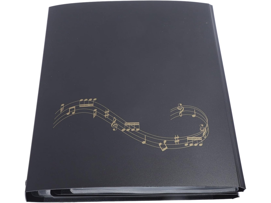 Pasta De Partituras Liebewh A4, Com 52 Páginas E Extensão De 4 Lados, Ideal Piano, Teclado, Violino, Violoncelo E