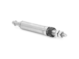 Cilindro Mini Pneumático De Ação Simples Aço Inox