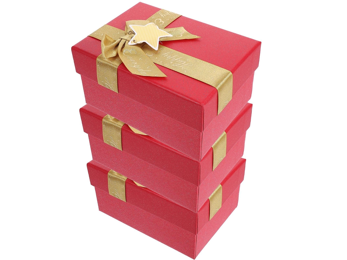 Caixinhas De Papel Para Doces De Natal (pacote Com 3)