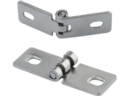 Charnières Pliables En Metal, 2 Peças, Porte Fenêtre D'armoire, Bagages, Boîte À Bijoux SFUSHOS
