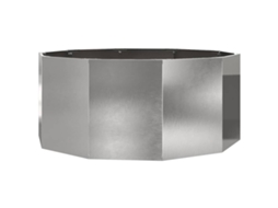 Canteiro Elevado em Aço Galvanizado HARLANV1 (160x80x44 cm)