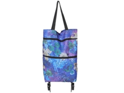 Bolsa Dobrável para Carrinho de Compras, Ideal para Armazenamento. GOKOCO