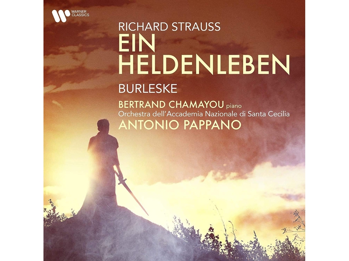 Bertrand Chamayou • Orchestra Dell'accademia Nazionale Di Santa Cecilia Antonio Papano - Richard Strauss: Ein Heldenleben Burleske cd 2021