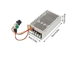Controlador de velocidade para motor CC 10-50V 100A 3000W com controle PWM | S/BRAND