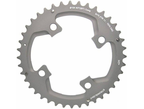 Bandeja STROGLIGHT Shimano Xtr Fc-M980 2X10V 104/64 Bcd 44T (Cinzento - TU)