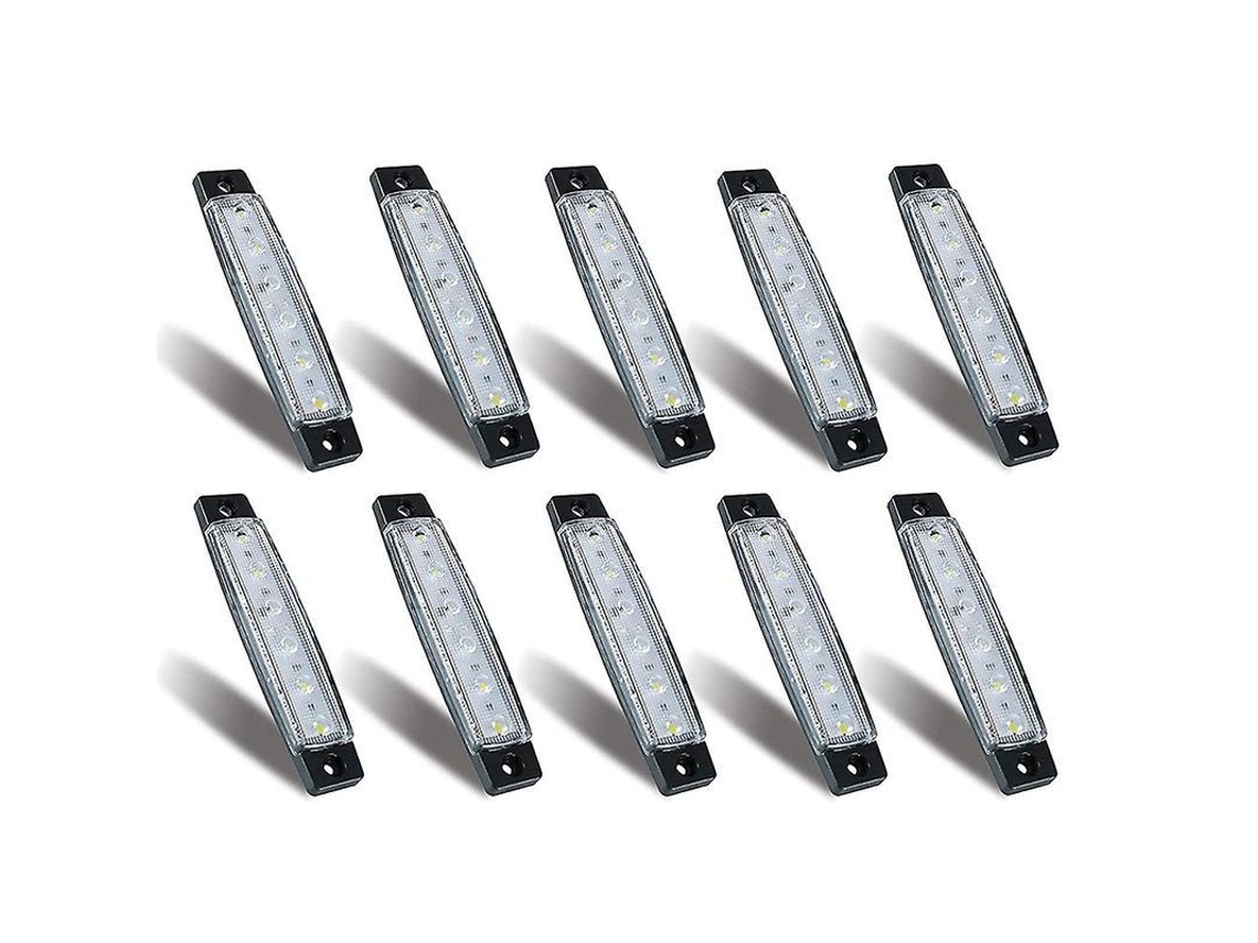 10 Lâmpadas De Barco Marítimo, 12v 24v Impermeáveis, Faróis De Navegação, Iluminação De Deck E Interior Como Se Muestra