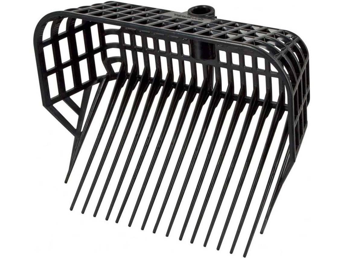 Cabeça de Forquilha KERBL (Preto - Plástico - 38 x 30 cm)
