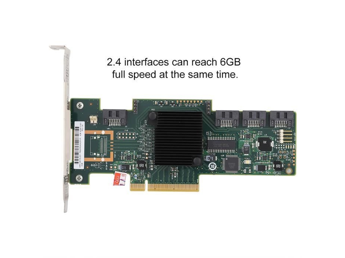 Placa HURRISE de 4 Portas e 6 Gb para 9212‑4I Lsi It
