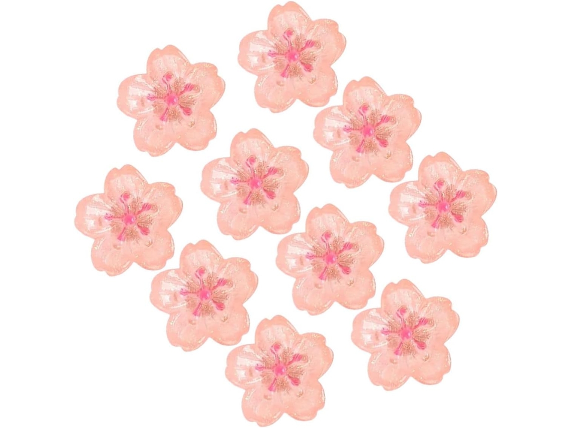 Lalafina 10-tachinhas Com Rosa Cerejeira Flower Design Para Quadros Cortiça, Duráveis E Fáceis De Uso, Idealis Para